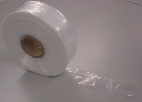 Stück LDPE Schlauchfolie transparent B=70mm Dicke 50µm (0,05 mm) Länge 500m 2
