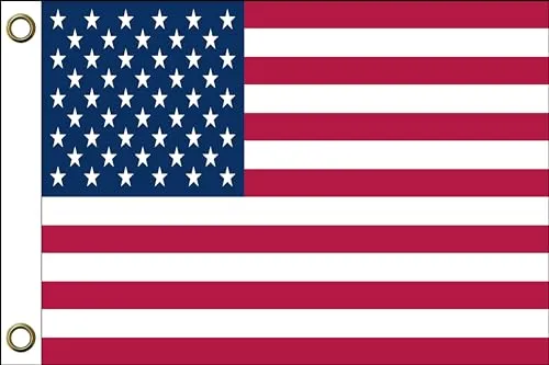 USA Flagge Fahne | 150 cm x 90 cm / 90 x 150 cm | Wetterfest & Langlebig | Polyester mit zwei Ösen