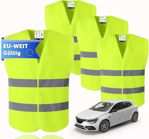 TK Gruppe Timo Klingler 4X Warnwesten ISO 20471