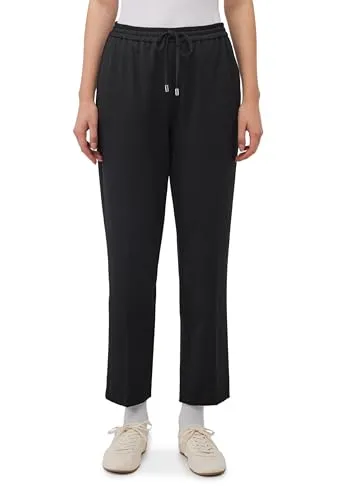 Mavi Damen Drawstring Pants Jeans, Black, S