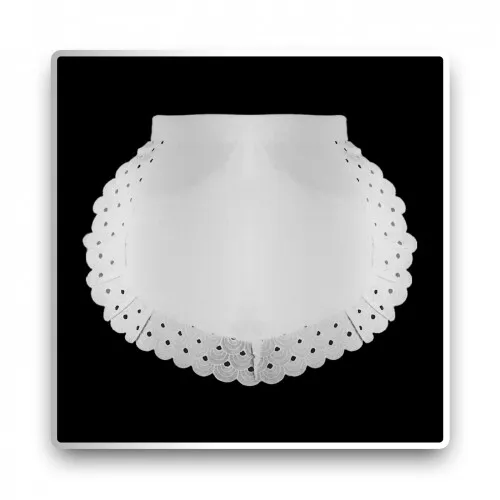 Servierschürze - weiß - 31 cm