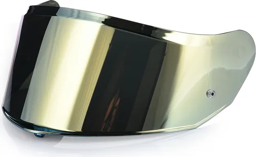 LS2 Iridium Gold Visier für FF808 STREAM II Helm - Motorrad-Headsets - Kratzfestes und UV-schutzendes Visier für klare Sicht und verbesserten Fahrstil, ideal für Sicherheit und Komfort auf jeder Fahrt.