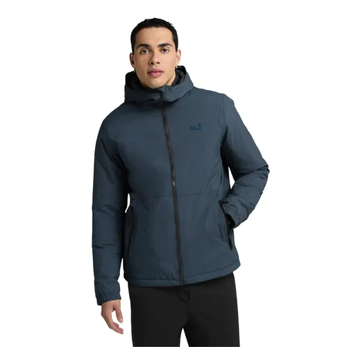 Jack Wolfskin PAMIR JKT M Funktionsjacke - Sportliche Funktionsjacke für Herren, wind- und wasserdicht, ideal für Trekking und Wandern. Wärmend mit gefütterter Kapuze für optimalen Schutz bei wechselhaftem Wetter.