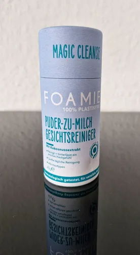 FOAMIE Magic Cleanse Puder-zu-Milch Gesichtsreiniger *NEU* 40 g vegan sensibel