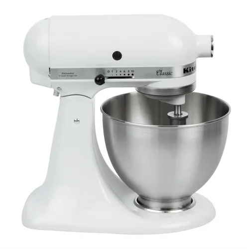Produktbild KitchenAid Classic Küchenmaschine K45 weiß 4,3L