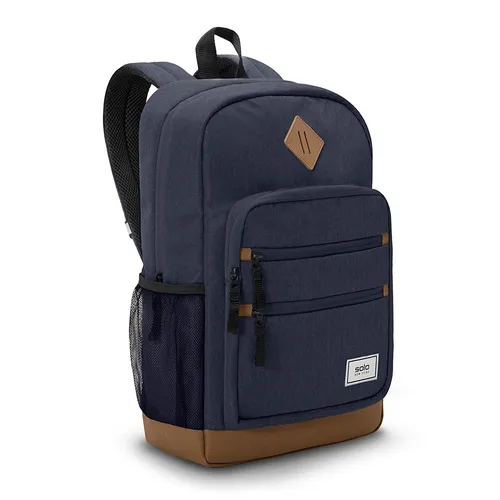 SoloNY Reisetasche UBN795-44  blau Sporttasche Rucksack Backpack recycelt