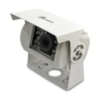 carmedien Farb-Rückfahrvideokamera IR18 (weiß)