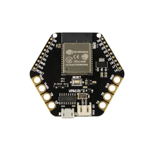 Whadda ESP32 - Entwicklungsboard für Wearables - Prototyping Board für Wearables mit leistungsstarkem ESP32-Chip, ideal für innovative Projekte und IoT-Anwendungen.