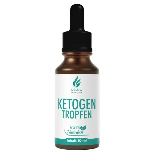 Produktbild LS & C Nutrition | Ketogen Tropfen | Geeignet für eine ketogene Ernährung