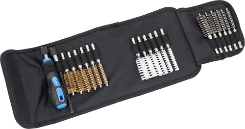 Produktbild Condor Werkzeug 9502 | Bürsten-Satz | 20-TLG. | Stahl/Nylon/Messing-Besatz | ø 8-19 mm | 1/4