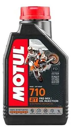MOTUL 710 MOTORÖL FÜR ZWEITAKTMOTOREN, 1 Liter