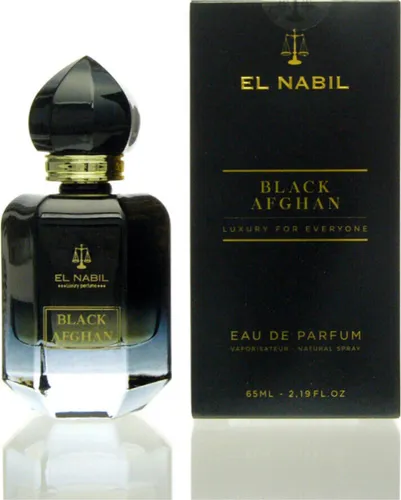 El Nabil Schwarzes afghanisches 65ML Unisex-Parfüm Wasser