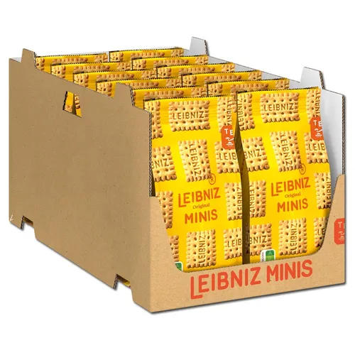  Bahlsen Leibniz Minis Butterkeks 150g Beutel, 12 Stück 11,02€/1kg