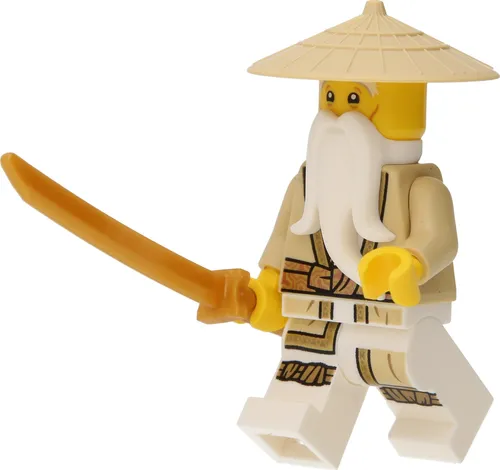 LEGO Ninjago: Sensei Wu mit goldenem Katana