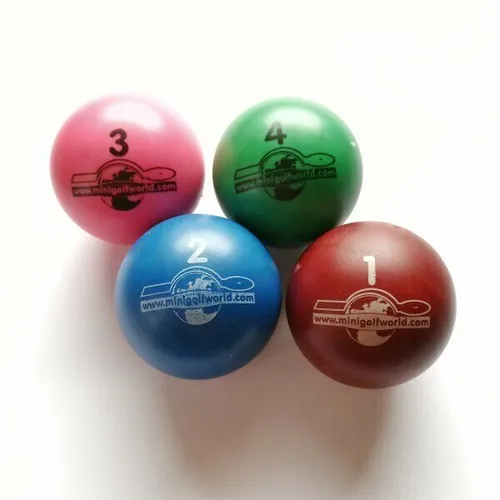 Minigolfbälle 4er Set A
