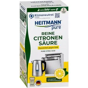 Heitmann Zitronensäure pure Reine Citronensäure, 1008223, Pulver, lebensmittelsauber, 350g