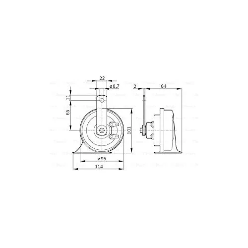 Bosch Fanfare 0 986 AH0 507