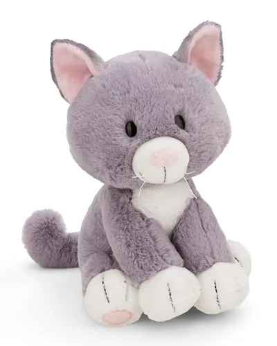 Nici Kuscheltier Katze sitzend grau 25 cm von NICI