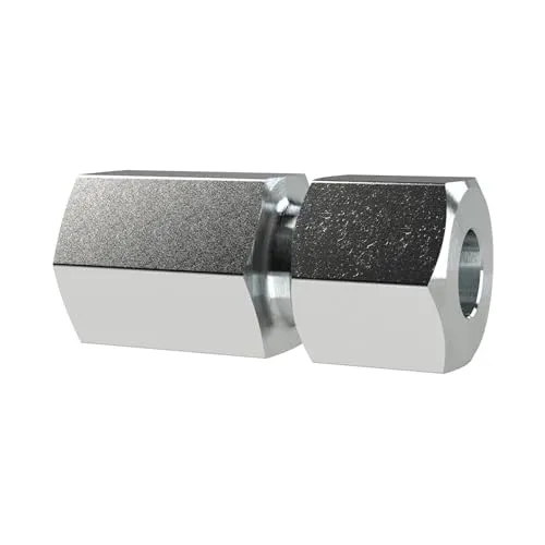 RIEGLER 159132-GAV0128LST Ger. Aufschraubversch.,G 1/2 i., Rohr-AØ 8, Stahl verzinkt, 1Stk