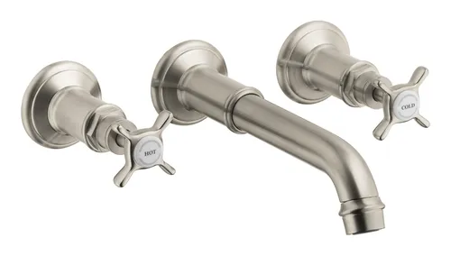 Axor Montreux 3-Loch Waschtischarmatur Kreuzgriff Unterputz von AXOR