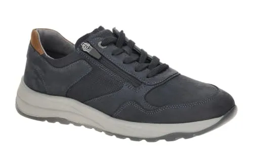 Waldläufer K-John Schnürhalbschuhe in Blau, Größe 45 von Waldläufer