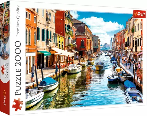 Puzzle 2000 elementów. Wyspa Murano Trefl 5900511271102