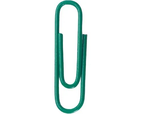 ALCO Büroklammer Briefklammern 26mm kunststoffüberzogen grün VE=1000 Stück