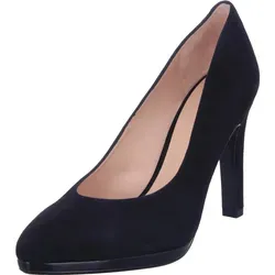 Peter Kaiser High-Heel-Pumps aus echtem Leder in Schwarz - Größe 41 EU - Elegante Pumps & High Heels mit 10 cm Stilettoabsatz, aus hochwertigem Veloursleder, gepolsterter Lederdecksohle und pflegeleichtem Innenmaterial für optimalen Tragekomfort.