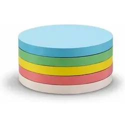 magnetoplan Moderationskarten Kreise, selbstklebend, 95 mm