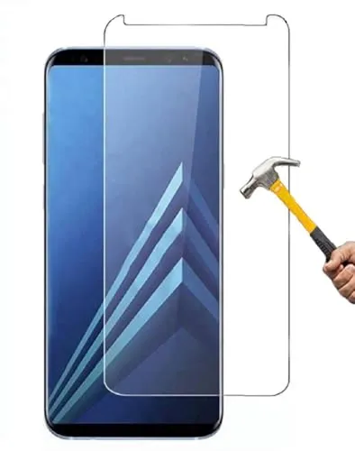 ino Schutzglas kompatibel mit Samsung Galaxy A6 Plus 2018 Panzerglas A6+ Panzerfolie Displayschutzglas Hartglas Schutz Glasfolie Schutzfolie 9H Displayglas A6Plus