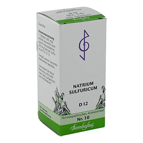 BIOCHEMIE 10 Natrium sulfuricum D 12 Tabletten 200 St