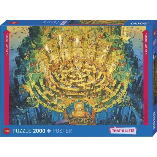 Heye Deep Down That's Life! 2000 Teile Puzzle von Heye