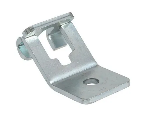 Konstruktions-Abspannelement FSB 45° verzinkt - Sonstige Elektroinstallationsartikel, ideal für sichere Abspannungen von Montageschienen mit schneller Montage und vielseitiger Befestigungsmöglichkeit.