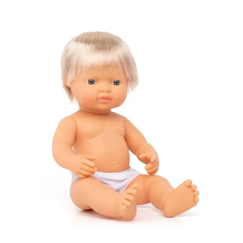 Miniland Babypuppe europäischer Junge 38cm-31051