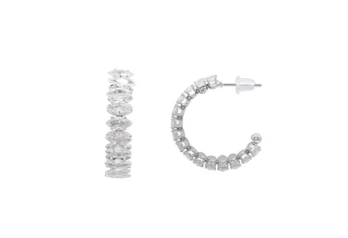 Heideman Paar Ohrstecker Stacy silberfarben - Ohrstecker aus robustem Edelstahl, elegant und langlebig. Perfekt für jeden Anlass, bieten sie außergewöhnlichen Tragekomfort und verleihen deinem Look das gewisse Etwas.