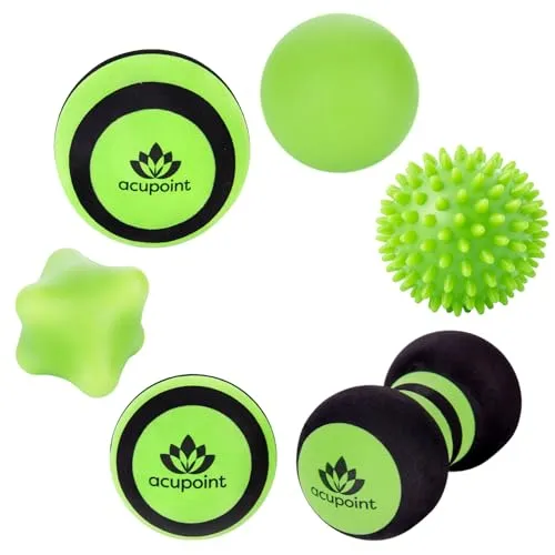 Acupoint Faszienball und Massage Ball Set 6 St. von Acupoint