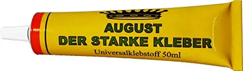 Universalkleber 215g (5 Tuben mit je 43g) August der Starke Kleber Universalklebstoff Alleskleber 106 (215g)
