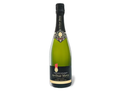 Arthur Metz Crémant d'Alsace AOP Cuvée Prestige brut, Schaumwein