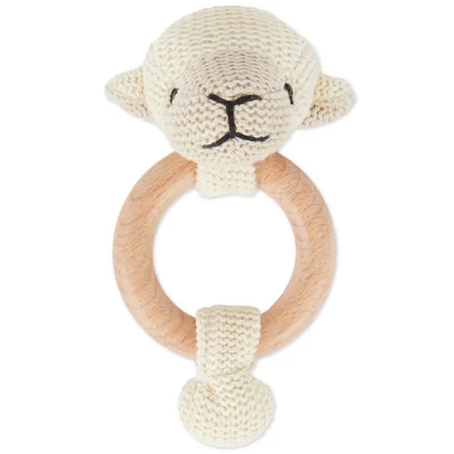 Greifling Schaf mit Rassel * PO 4621 * BIECO