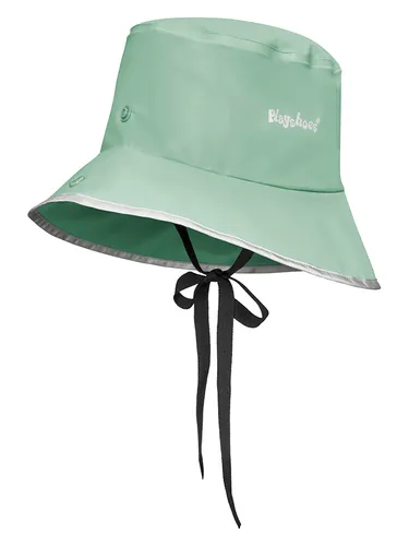 Playshoes Südwester Ungefüttert Unisex Kinder Regenhut, Grün, 48-52