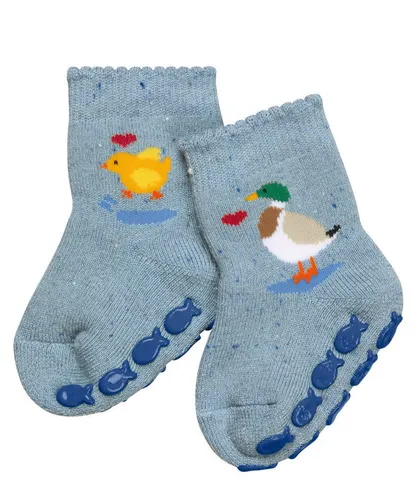 FALKE Haussocken Baby Duckling (1-Paar) mit rutschhemmendem Noppendruck