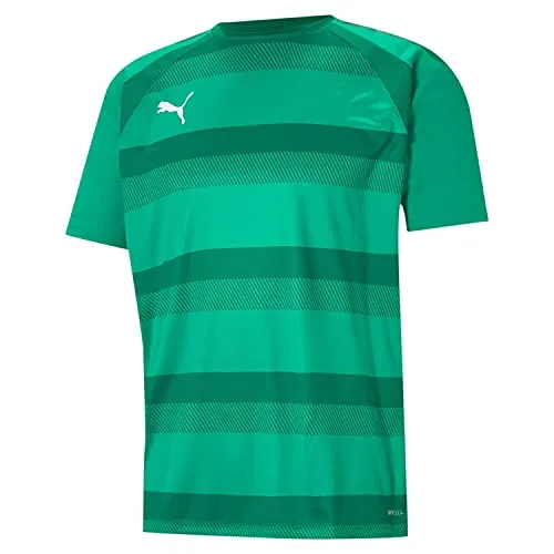 Puma Unisex Teamvision Jersey T-Shirt, Grün (Pepper Green-Power), XL