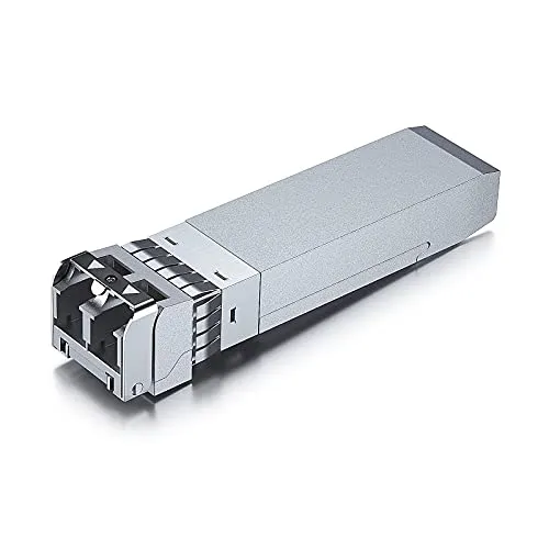 10Gtek für Ubiquiti SFP+ SR Multimode Modul UF-MM-10G, 10GBase-SR Fibre Transceiver, Dual LC Connector, 850nm, 300-Meter