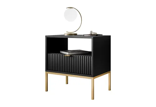 Lookway Nachttisch CORTADO GOLD S54, Breite 54 cm