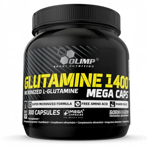 Olimp Glutamine 1400 in schwarz von OLIMP SPORT NUTRITION