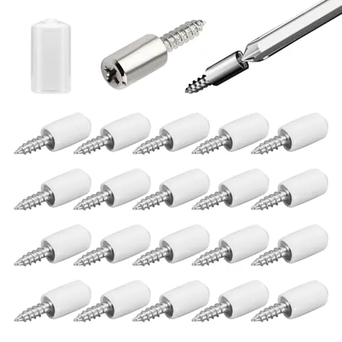 Stück Regalbodenträger,Regalboden Bodenträger Einlegeboden Halter Schrauben 7.5mm,Schrank Regalbrett Halterung Glasbodenträger Stifte,Regalbodenhalter Regalstifte Fachbodenträger mit Cover 20