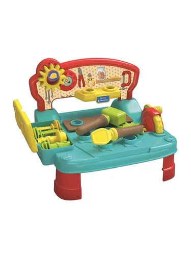 Clementoni 17968 Baby Werkbank mit Zubehör