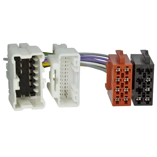 Radio-Adapterkabel DACIA, RENAULT, MERCEDES ab 2012 auf ISO (Spannung + 4 Lau...