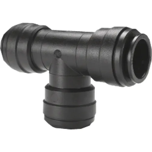 Aircraft 2150232 T-Steckverbinder (POM) 32 mm - 5er PACK - Sonstige, einfache und schnelle Installation ohne Werkzeug, ideal für Druckluft und Flüssigkeiten mit sehr guten Durchflusseigenschaften.