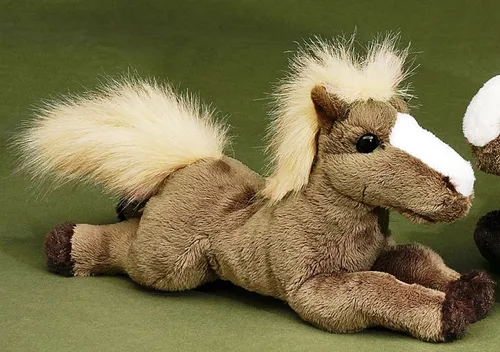 FÖRSTER  KUSCHELPFERD  liegend, klein, 28 cm    Art.1610